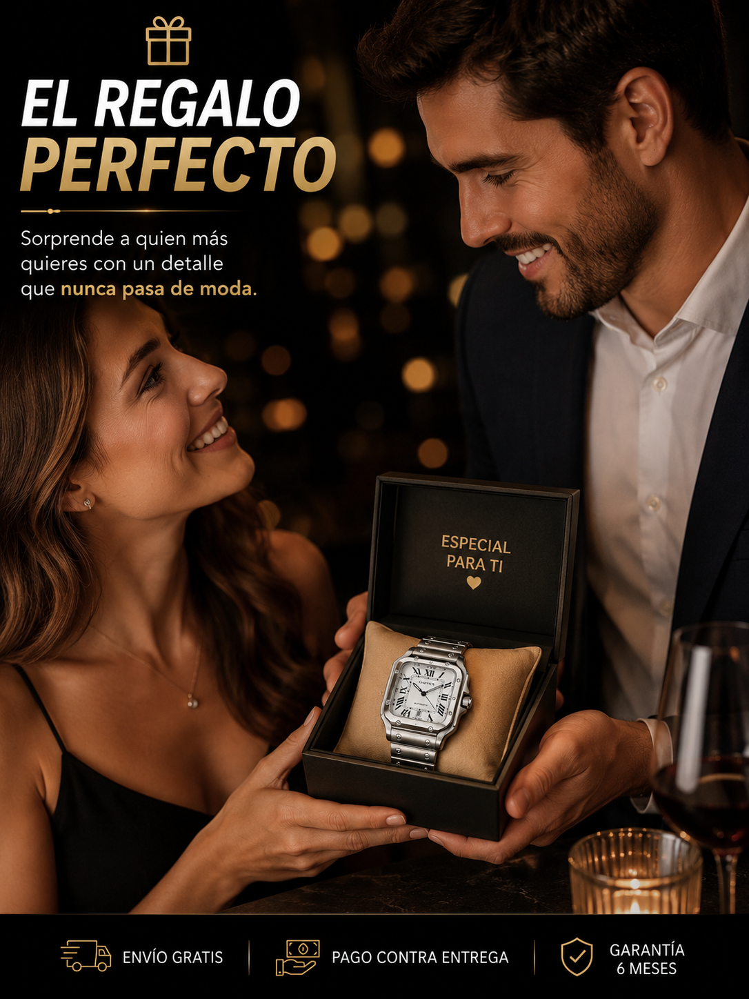 Reloj Cartier Santos Acero