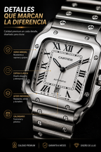 Reloj Cartier Santos Acero