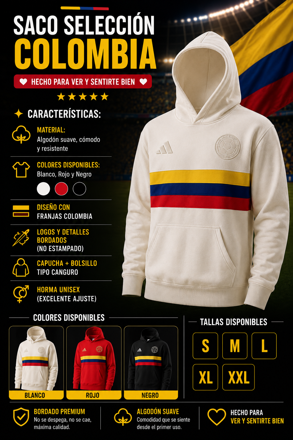 SACO SEL. COLOMBIA 100 AÑOS